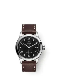 Tudor 1926 28 Stainless Steel / Black – Diamond / Strap
