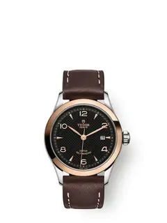 Tudor 1926 28 Stainless Steel / Rose Gold / Black / Strap