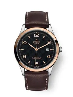 Tudor 1926 41 Stainless Steel / Rose Gold / Black / Strap