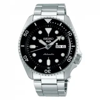 Seiko 5 Sports Sports Style Stainless Steel / Black / Bracelet