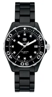 TAG Heuer Aquaracer 300M 35 Ceramic / Black – Diamond / Bracelet