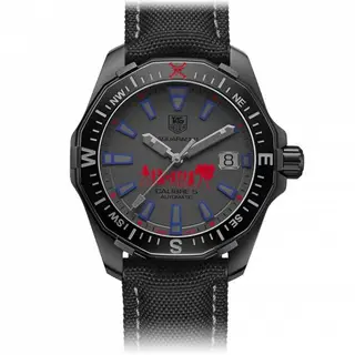 TAG Heuer Aquaracer 300M Calibre 5 41 Titanium PVD / One Piece Edition 500