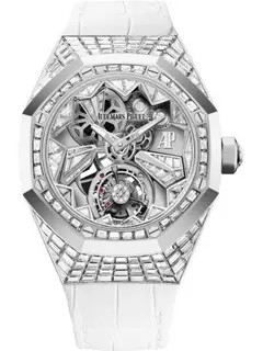 Audemars Piguet Audemars Piguet Royal Oak Concept Flying Tourbillon White Gold / Baguette Diamond