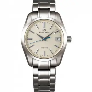 Grand Seiko Automatic Date Titanium / Silver / Bracelet