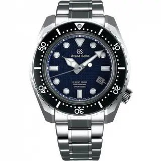 Grand Seiko Automatic Hi-Beat 36000 Professional 600 m Diver's Titanium / Blue / Bracelet / Limited Edition