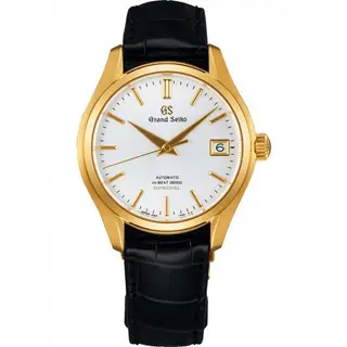 Grand Seiko Automatic Hi Beat 36000 Special Yellow Gold / White / Strap