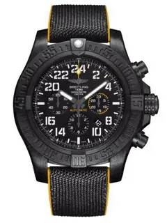 Breitling Avenger Hurricane 24H Breitlight / Volcano Black / Military Rubber