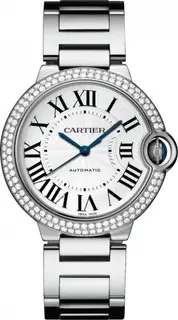 Cartier Ballon Blue de Cartier 36 Automatic White Gold / Diamonds / Bracelet