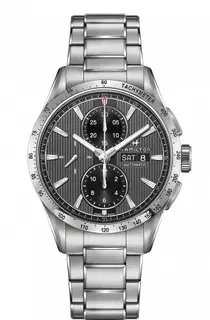 Hamilton Broadway Automatic Chronograph Steel / Grey / Bracelet