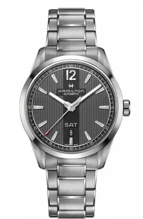 Hamilton Broadway Day Date Automatic Steel / Grey / Bracelet