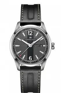 Hamilton Broadway Day Date Quartz Steel / Grey