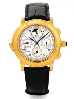 IWC Destriero Scafusia Yellow Gold / English