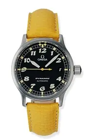 Omega Dynamic III Date Stainless Steel / Black / Yellow Coramide