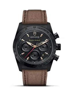 Tudor Fastrider Black Shield Ceramic / Black-Sand / Alcantara