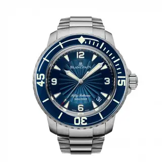 Blancpain Fifty Fathoms Automatique Stainless Steel / Blue / Bracelet
