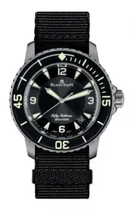 Blancpain Fifty Fathoms Automatique Titanium / Black / NATO
