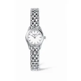 Longines Flagship 20 Quartz Stainless Steel White