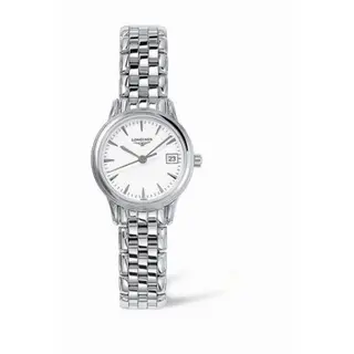 Longines Flagship 25 Quartz Stainless Steel White