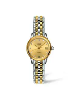 Longines Flagship 26 Automatic Two Tone Champagne Diamond