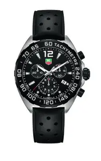 TAG Heuer Formula 1 Chronograph Quartz 43 Stainless Steel / Black / Rubber