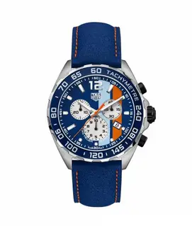 TAG Heuer Formula 1 Chronograph Quartz 43 Stainless Steel / Calf/ Alcantara