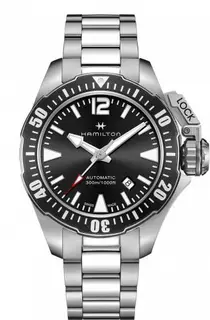 Hamilton Frogman Auto Black Bracelet