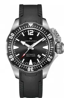 Hamilton Frogman Auto Black Strap