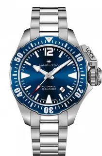 Hamilton Frogman Auto Blue Bracelet