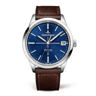Jaeger-LeCoultre Geophysic True Second Stainless Steel / Blue