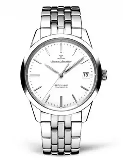 Jaeger-LeCoultre Geophysic True Second Stainless Steel / Silver / Bracelet