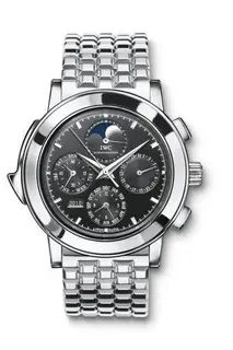 IWC Grande Complication 3770 Platinum / Black / English / Bracelet