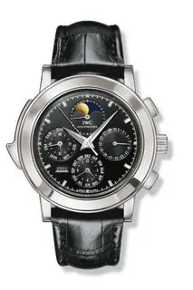 IWC Grande Complication 3770 Platinum / Black / German