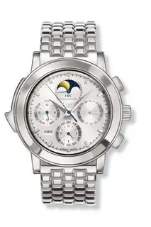 IWC Grande Complication 3770 Platinum / Silver / German / Bracelet