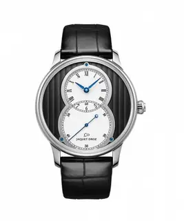 Jaquet Droz Grande Seconde 39 Cotes de Geneve / White Gold