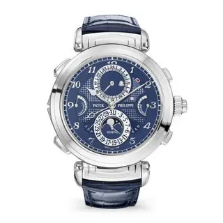 Patek Philippe Grandmaster Chime 6300 White Gold / Blue