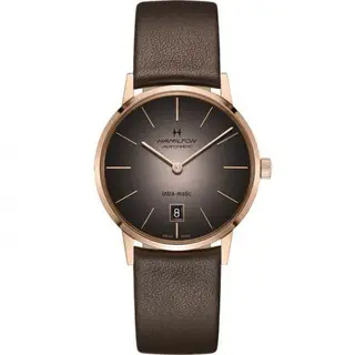 Hamilton Intra-Matic 38 Rose Gold / Grey
