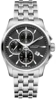 Hamilton Jazzmaster Automatic Chronograph 42mm Black Dial Bracelet