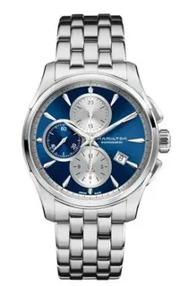 Hamilton Jazzmaster Automatic Chronograph 42mm Blue Dial Bracelet