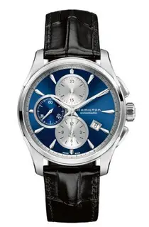 Hamilton Jazzmaster Automatic Chronograph 42mm Blue Dial