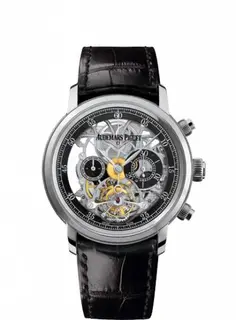 Audemars Piguet Jules Audemars 26346 Tourbillon Chronograph Openworked White Gold Boutique