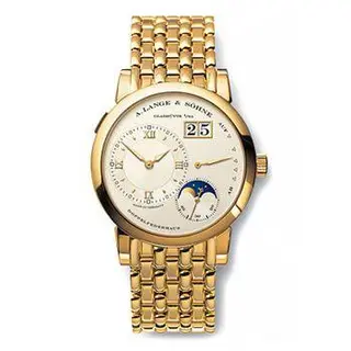A. Lange & Söhne Lange 1 Moonphase Rose Gold / Silver / Bracelet