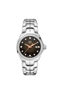 TAG Heuer Link Quartz 32mm Stainless Steel / Diamond / Black