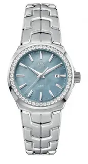 TAG Heuer Link Quartz 32mm Stainless Steel / Diamond / Blue MOP