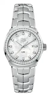 TAG Heuer Link Quartz 32mm Stainless Steel / Diamond / MOP
