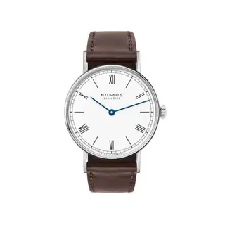 Nomos Glashütte Ludwig 33 Duo Enamel White