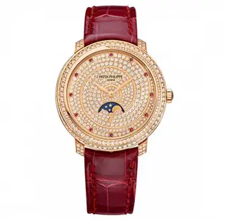 Patek Philippe Moonphase 4968 Rose Gold / Diamond Spiral
