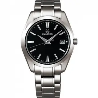 Grand Seiko Quartz Titanium / Black / Bracelet