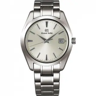 Grand Seiko Quartz Titanium / Silver / Bracelet