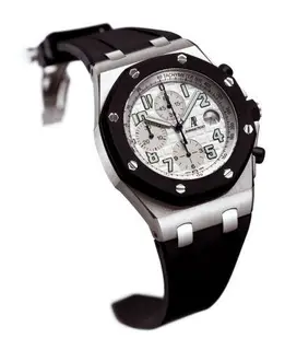 Audemars Piguet Royal Oak OffShore 25940 Chronograph Rubberclad Stainless Steel / Silver