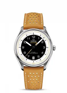 Omega Seamaster Master Co-Axial 39.5 Olympic Timekeeper Stainless Steel / Black / Yellow